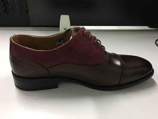 ファッション 男性 黒ドービーシューズ 丸指 男性 黒パテン革シューズ