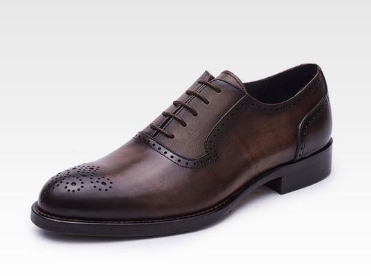 クラシック PU 男性 正式ドレス シューズ オックスフォード スタイル 手作り シューズ ビジネス