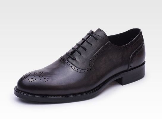 クラシック PU 男性 正式ドレス シューズ オックスフォード スタイル 手作り シューズ ビジネス