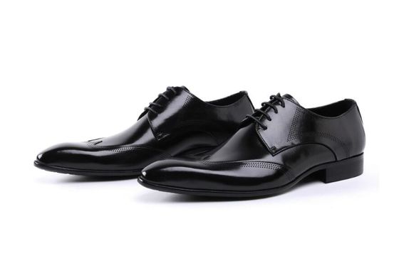 オーダーメイド ブローグ ブラウン 毛皮の靴 快適な服 男性用