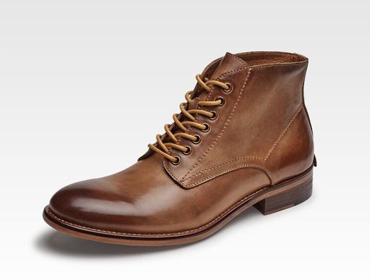 クラシックメンズ 防水 冬服 靴 本物の革 OEM / ODM サービス